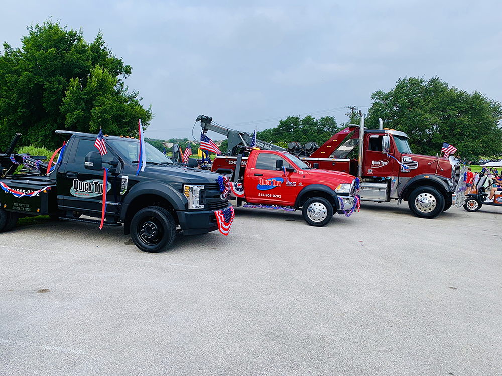 The Best Towing Service in Cedar Park, TX | Quick Tow Austin
