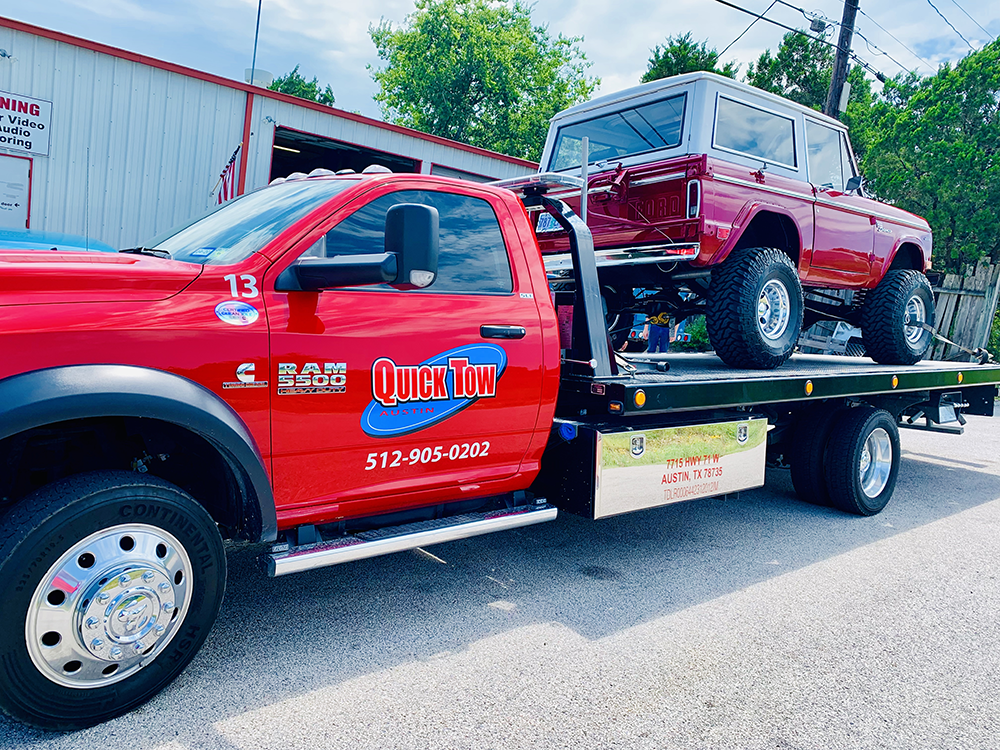 The Most Efficient Towing Service in Buda, TX | Quick Tow Austin